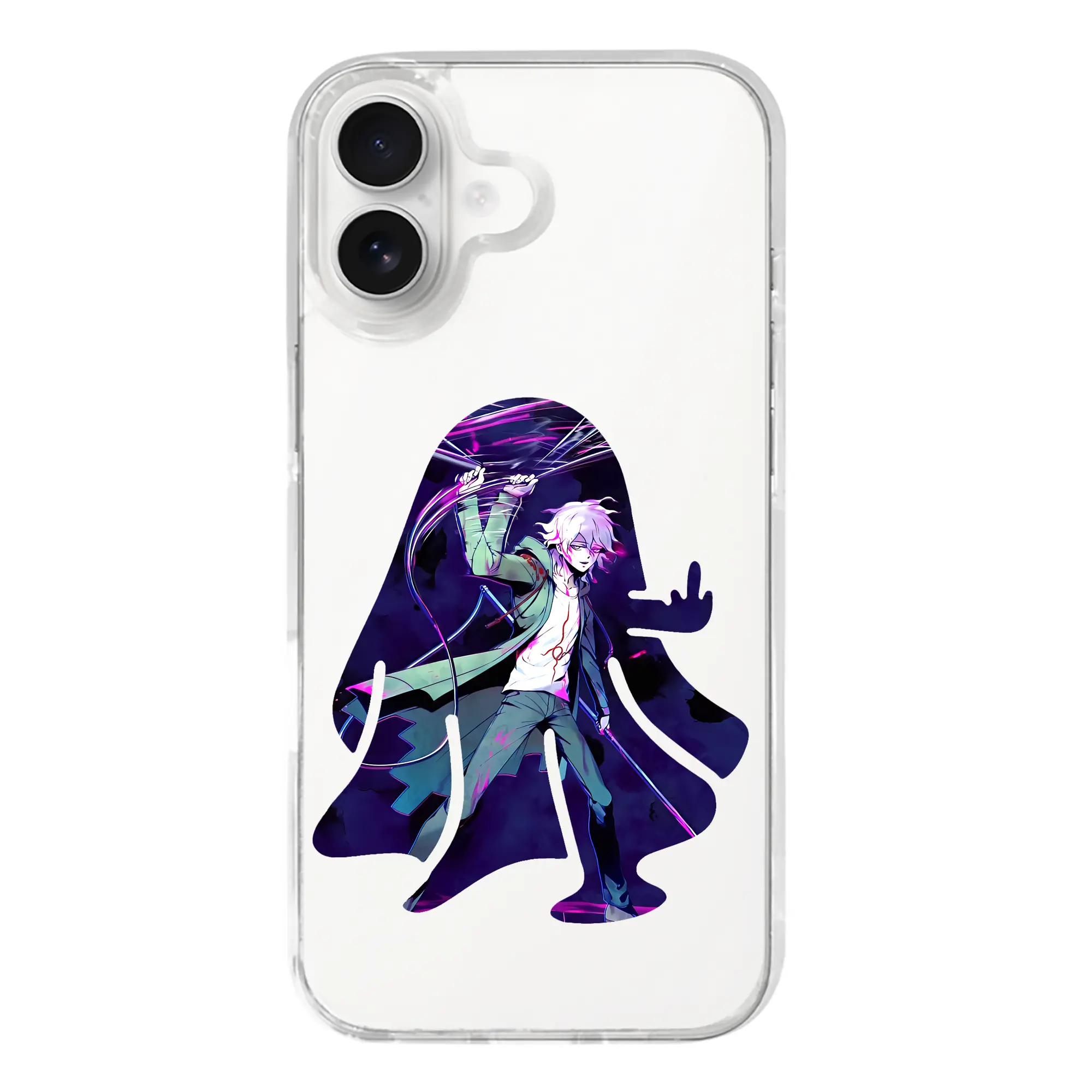 ダンガンロンパ グッズ,狛枝凪斗 - iPhone 17シリーズ 透明スマホケース – 薄型・耐衝撃・精密フィット保護カバー